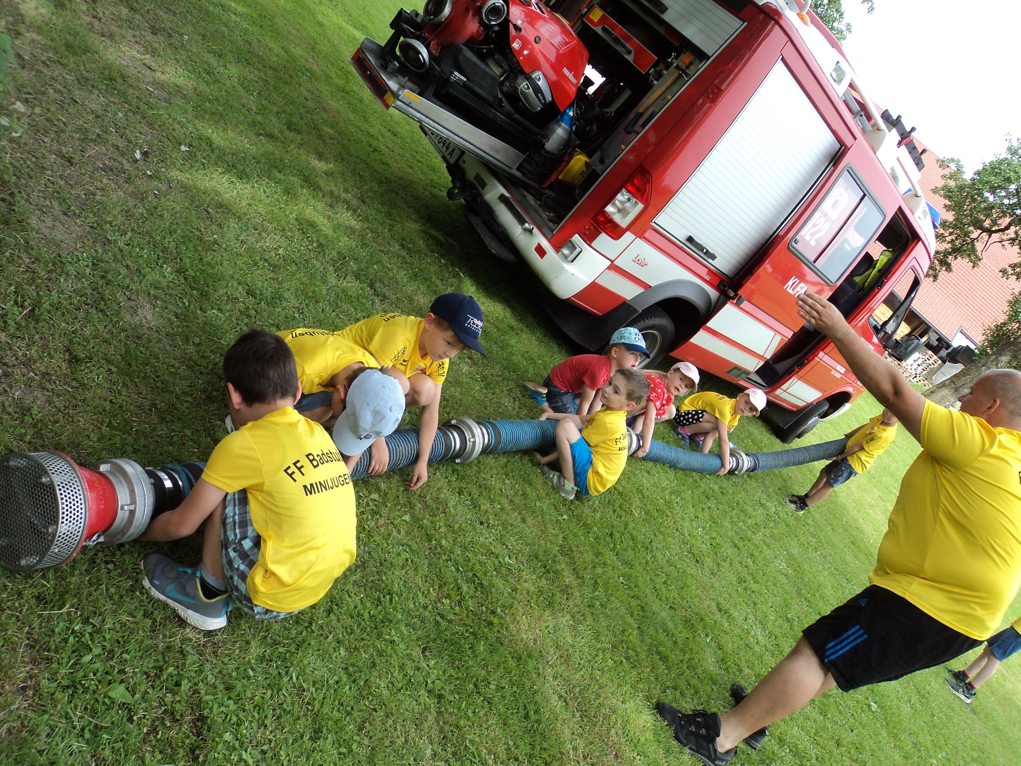 Lohrer Feuerwehrauto zum Spielen